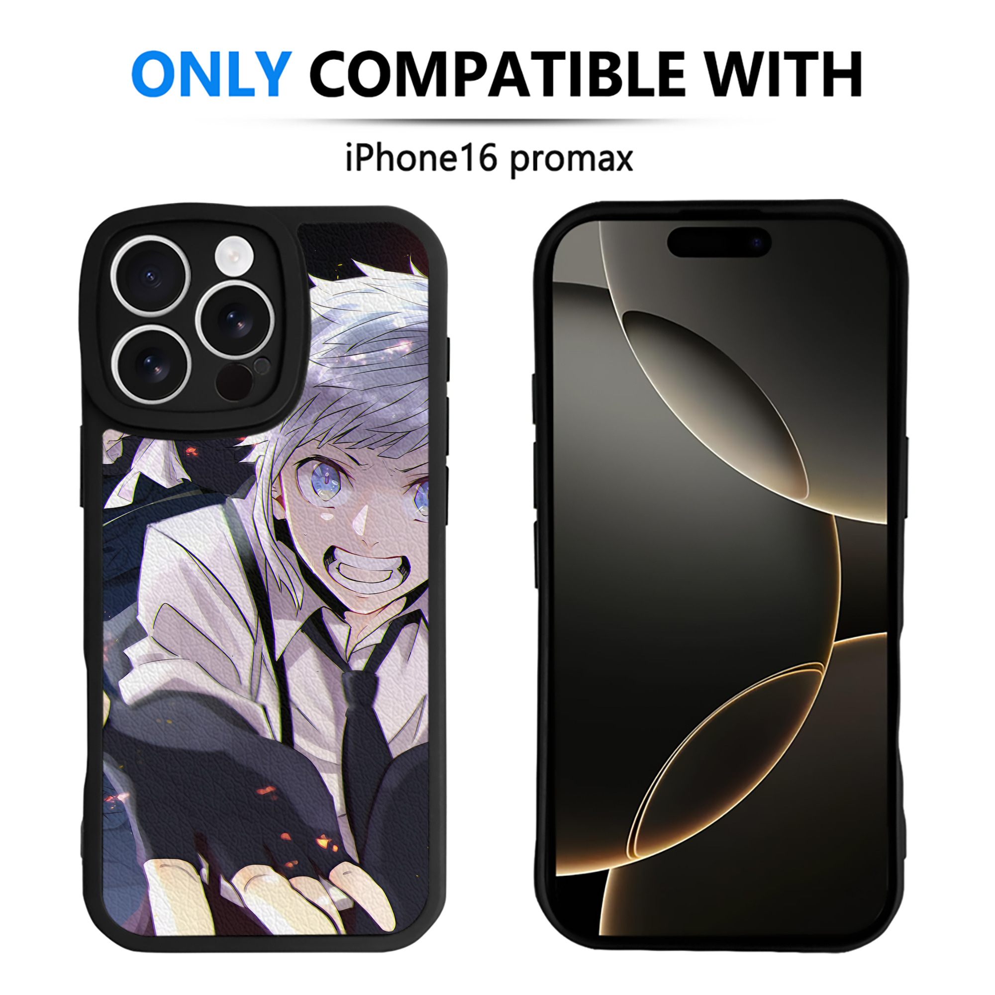 （画像用） 文豪ストレイドッグス Bungo Stray Dogs 【iPhone 16シリーズ対応】シリコンスマホケース（レザー調） 材質：シリコン